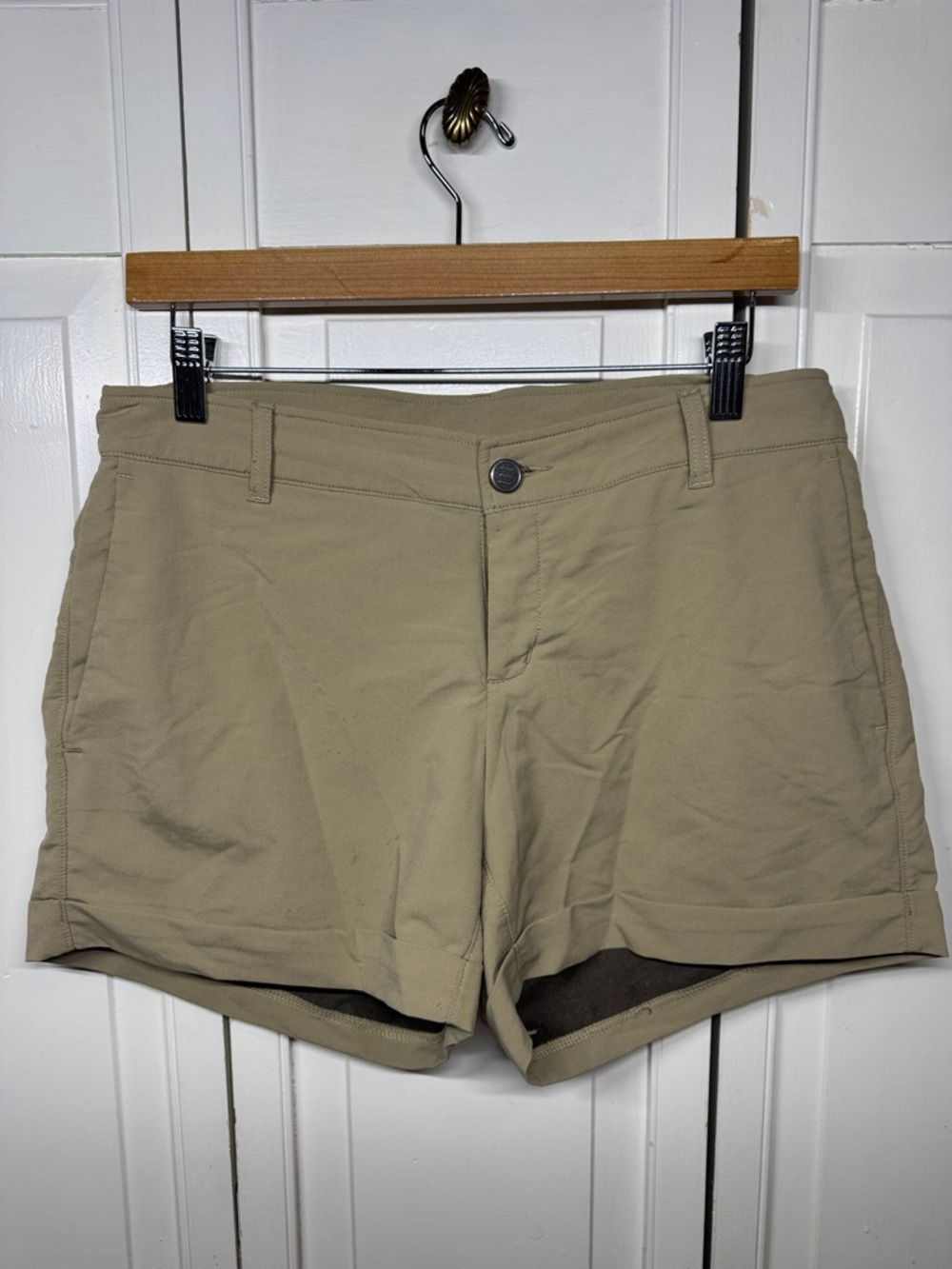 Free Fly Bamboo Utility Shorts Tan Medium